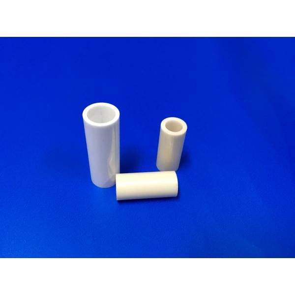 High Temperature Resistant Ceramic Tube Customized Threaded For Insulation Plates