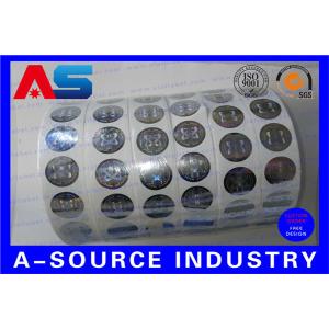 Custom Hologram Stickers Honeycomb Security Holographic Sticker Rolls 76mm Inner