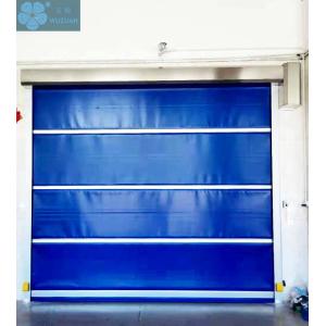 Rapid Action PVC Roller Shutter Doors With 0.8 / 1.5mm Thick Curtain