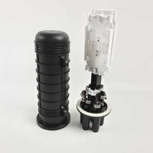 1 In 3 Out Ports Dome Fiber Optic Splice Closure with 48 Cores Heat Shrinkable