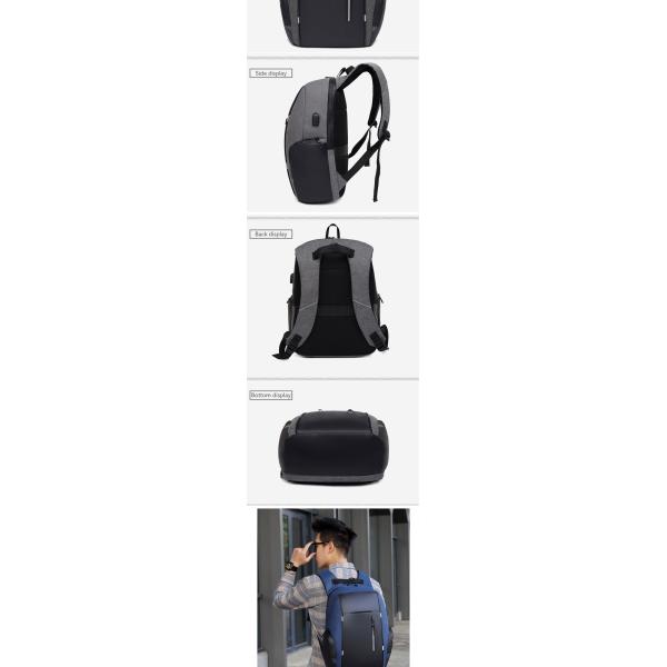 Durable Laptop Backpack Waterproof Travel Business Mens Backpack