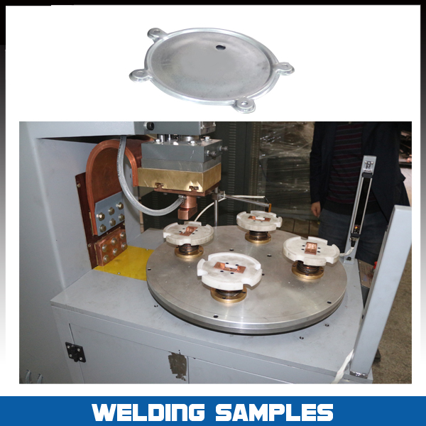 Aluminum Plate Automatic Welding Machine , Capacitor Spot Welder