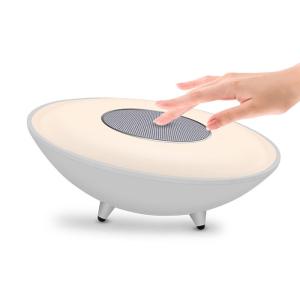 Dimmable Night LED Light Bluetooth Speaker AUX Input Portable Long Service Time