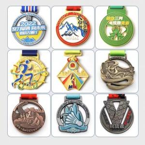 Academic Scholastic Custom Medals Zinc Alloy Custom Military Awards