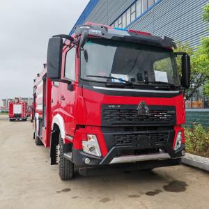HOWO V5-X Fire Fighter Vehicle 8cbm Foam Pumper Tanker Fire Truck