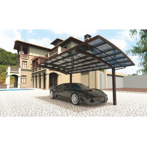 Rectangular Polycarbonate carport Awning with UV Protection Create Perfect