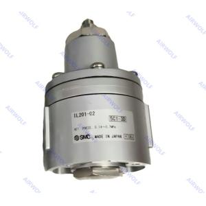 SMC 1/4" Aluminum Alloy Diaphragm Type Single Doube Acting 3 Port Lock-up Valve