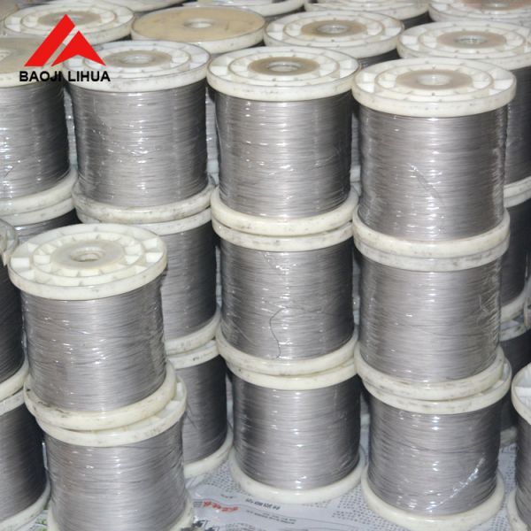 Polished Surface 99.99% Pure Titanium Wire Gr2 Gr5 Gr12