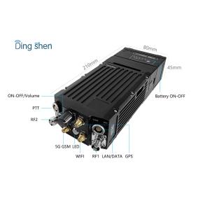 Self Organizing COFDM IP Mesh Nodes long range For Manpack Vehicle 2 watt