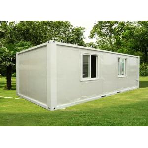 Wooden Wall Panel Modern Container House With Standard Galvanized Structure