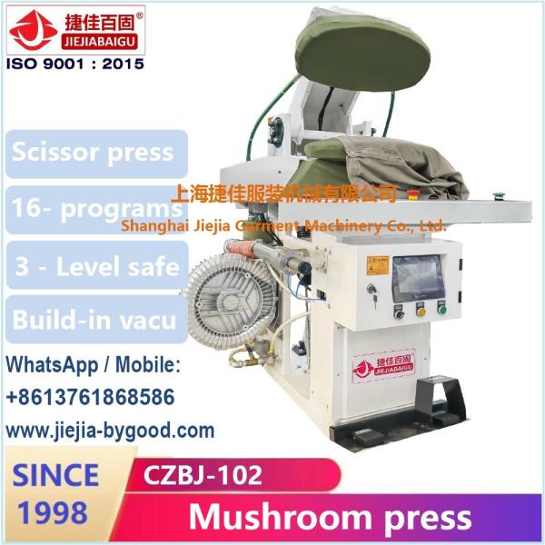 Laundry Utility Mushroom Pressing Machine Automatic Touch-screen Control System