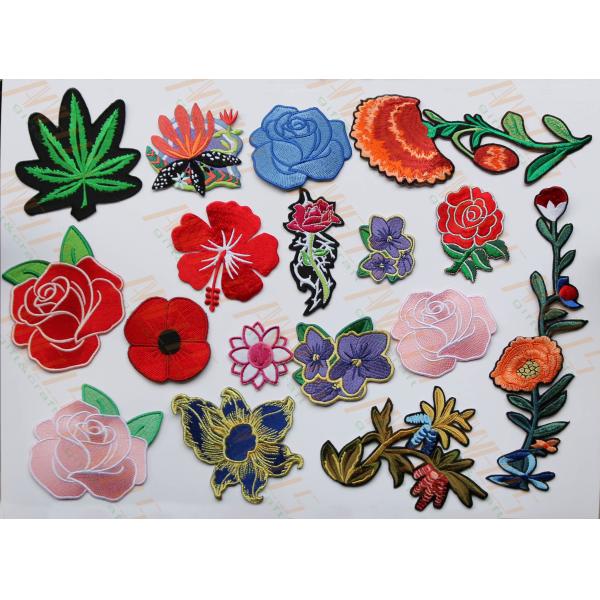 Shrink Proof Custom Embroidered Patch 9C Twill Pantone Washable