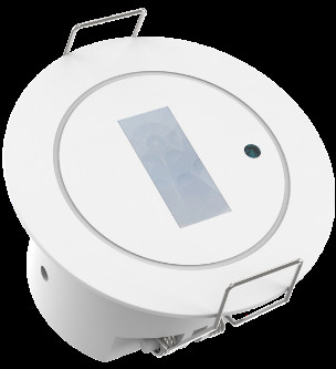 12-24Vdc Input Dry Contact PIR Motion Sensor Light Switch With Planar Rectangle