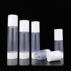 Wholesale Frosted White Plastic Slide Nozzle Airless Cosmetic Bottles from china suppliers