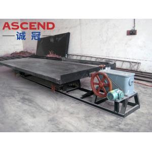 6S Gold Shaking Table Gravity Separator Gold With High Efficiency 1-1.5 Tph