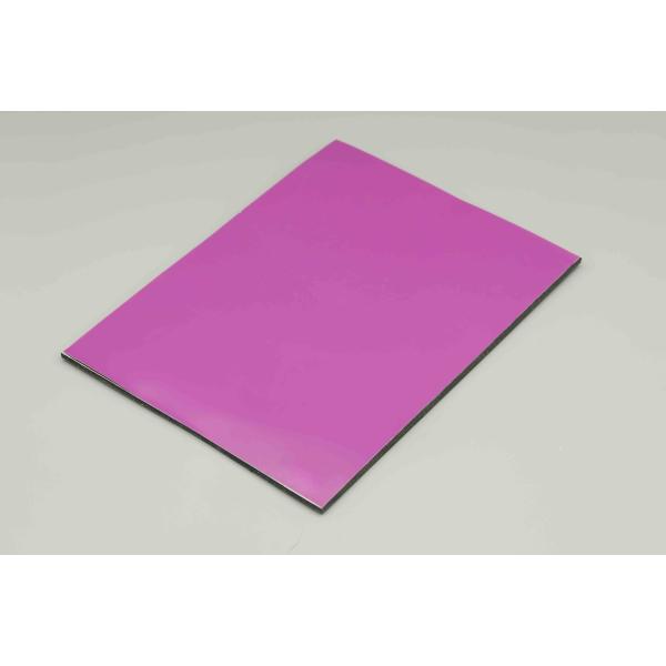 Quality Purple Pe Aluminium Composite Panel 2440mm Exterior Wall Cladding Acm Exterior Panels Anti Static for sale