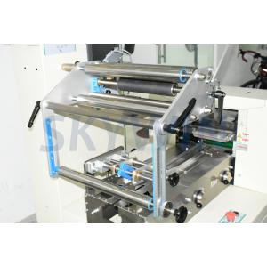 Biscuit Cookies Automatic Nitrogen Mini Flow Pack Machine With Trays