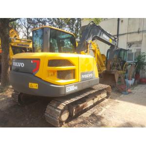 100% Origin Korea Volvo 8 Ton MIDI Excavator Ec80d, Used Popular Construction