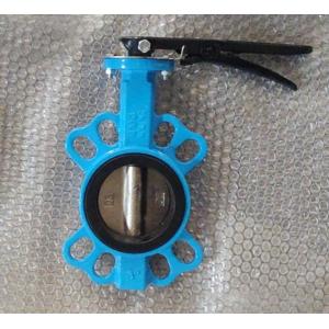 Ductile iron 150LB lug butterfly valve with pin