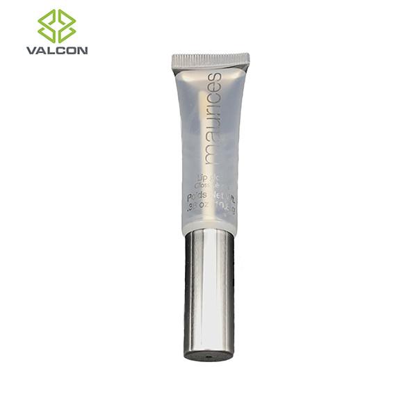 Quality PP Cap Empty Lip Balm Tubes , Transparent Plastic Tube Detachable Nozzle for sale
