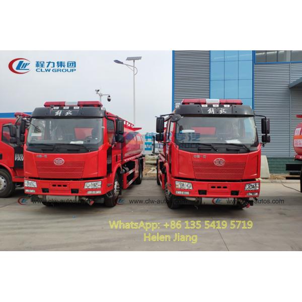 LHD FAW 4x2 15cbm Oil Transport Truck With Pump