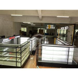 ODM Mall Mobile Phone Display Showcase Modern Cell Phone Kiosk