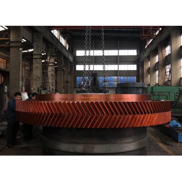 Quality OEM Customized Gear Milling Zero Gap Double Helical and Herringbone Gears ISO 8-9 for sale