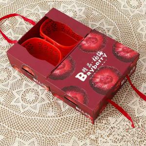 Paperboard Fruit And Vegetable Packaging Boxes With CMYK / Pantone Printing