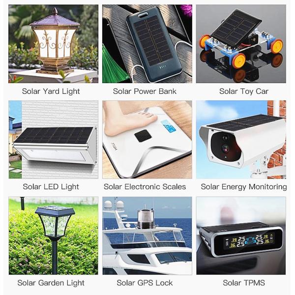 22% Module Efficiency Flexible Solar Panel Sunpower Cells CE RoHS Approval