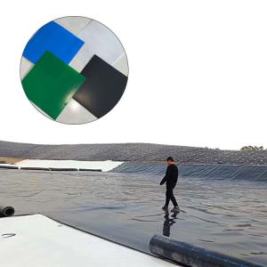 Anti-Seepage HDPE Black Geomembrane Liner for Chinese Made Fish Ponds and