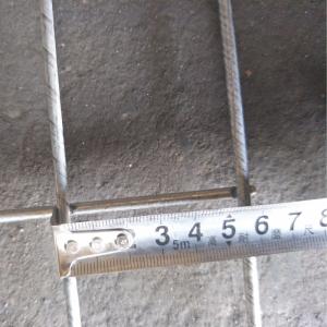 Hot Dipped Galvanized Fence Gabion 6m Welded Wire Mesh Panels