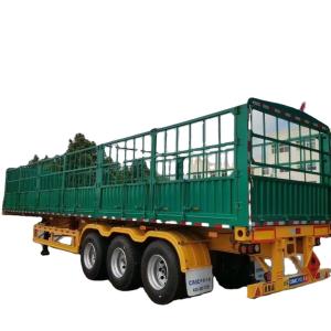 CIMC customized steel to match your perfer color 3/4/5 axle Chinese truck cargo