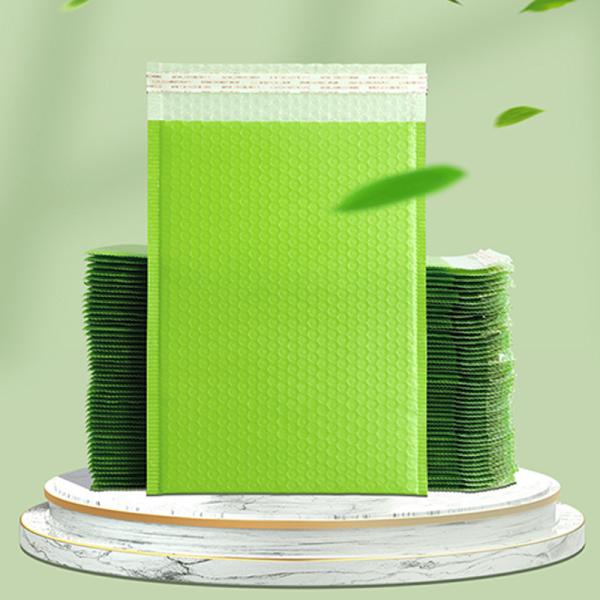 Gravure Printing Teal Bubble Mailers 8.5 X12'' Clothes Packaging