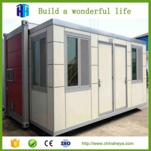 Multi-purpose use steel structure shipping container mobile garage