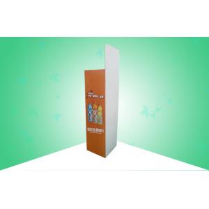 Robust 4 Shelf POS Cardboard Displays Stands Promoting Drinks With Fulfillment