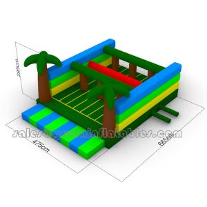 Best Lead Free Pvc Tarpaulin Material Custom Inflatable Obstacle Course