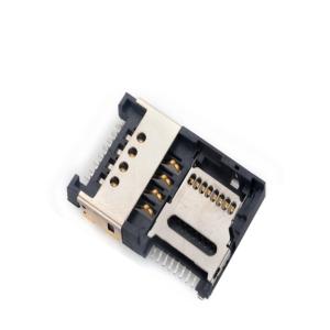 External Welding 2In1 SIM Micro SD Card Connector