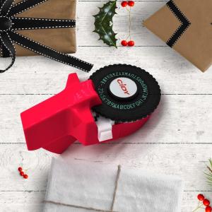 Cxfhgy Mini DIY C101 Manual Typewriter Tape Capital Letter Disk Embossing Label