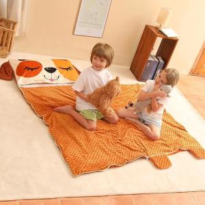 Portable Nap Mats For Preschool Foldable With Polyester Material