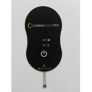 Embossed Keys Tactile LED Tactile Membrane Switch Metal Dome Switch