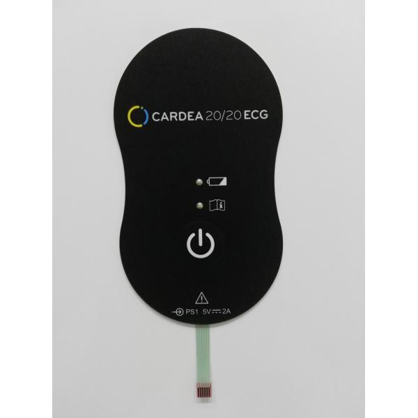 Embossed Keys Tactile LED Tactile Membrane Switch Metal Dome Switch