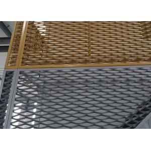 Decorative Sheet Stainless Steel Expanded Metal Mesh 7 Mm Thickness