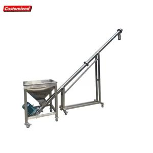 40L 60L 100L 150L Powder Auger Screw Hopper Auger Feeder for Powder Transportati
