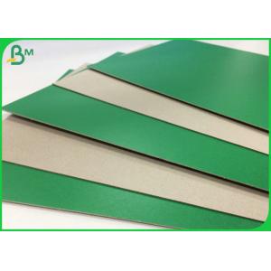 1.2MM Thick High Stiffiness Green Color Cardboard Sheets For Lever Arch File