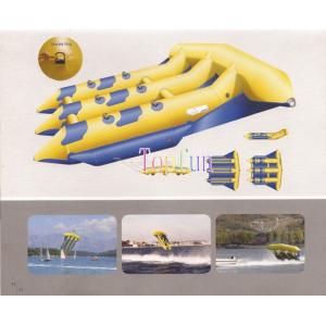 Wholesale Fantastic Inflatable Fly Fish Boat/Inflatable Flying Fish Toy / Inflatable Fly Fish Water Game 6 Seats from china suppliers