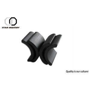 Arc Ferrite Magnet Customization Shape For Industrial Ceiling Fan Motor