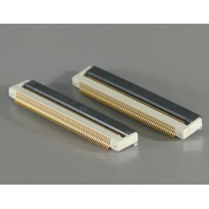 0.5mm Pitch FPC Connector Horinzontal Botton Contact H=2.0mm up to 65P Front