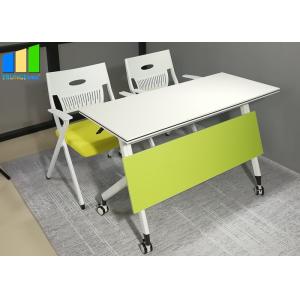 Office Furniture Partitions Folding Desk Foldable Training Table Stackable