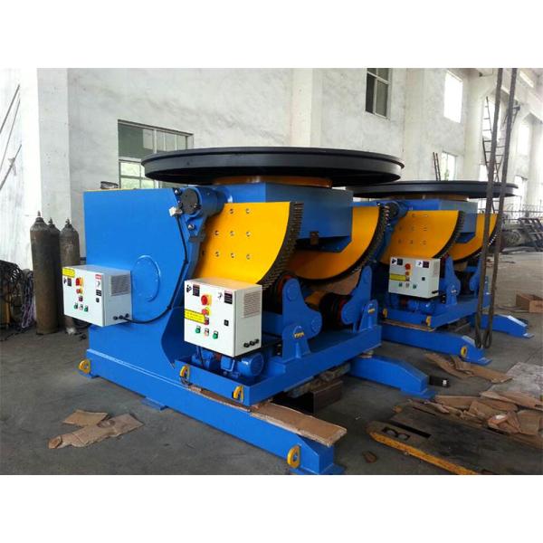 3T CE Pipe Welding Positioners , Stepless Frequency Conversion Welding Rotators