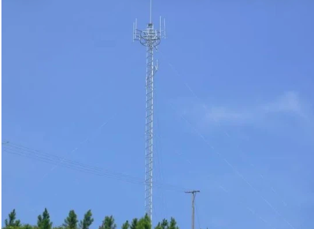 High Stability Telecommunication Towers Customized Guyed Telecom Tower